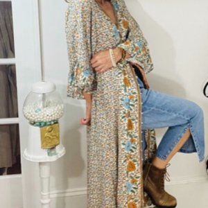 Whimsical Button Up Dress and Curated Trunk